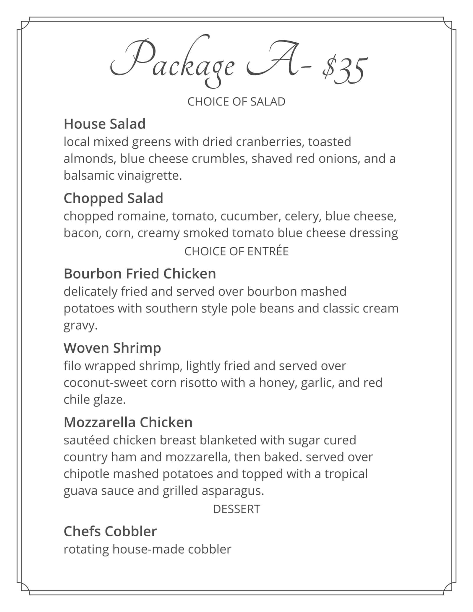 Azur Restaurant & Patio Groups